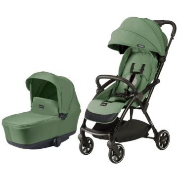 Carucior Leclerc Magic Fold Plus 2 in 1 Green, 0-22 kg (Verde)