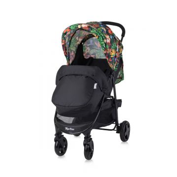 Carucior sport cu husa de picioare Lorelli Martina, Tropical Flowers