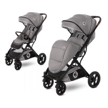 Carucior sport, Lorelli Storm, pana la 22 kg, cadru aluminiu, Opaline Grey