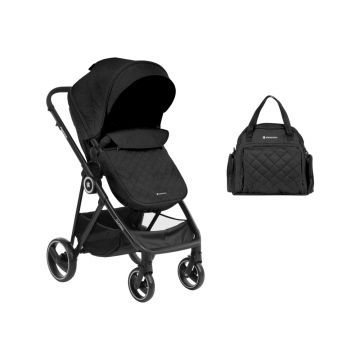 Carucior transformabil 2 in 1 KikkaBoo Gianni Black