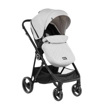 Carucior transformabil 2 in 1 KikkaBoo Gianni Grey