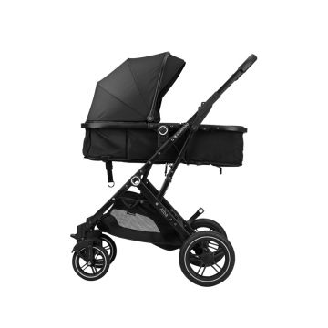 Carucior transformabil 3 in 1 KikkaBoo Alba Black