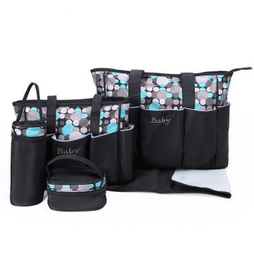 Geanta pentru mamici Mama Bag Diana Bleu - Bebeking