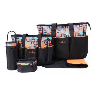 Geanta pentru mamici Mama Bag Diana Orange - Bebeking