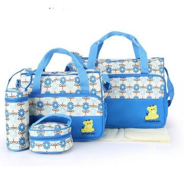 Geanta pentru mamici Mama Bag Emilia Bleu - Bebeking