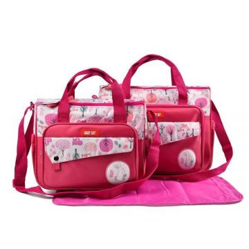 Set genti pentru mamici Baby Sky-Roz