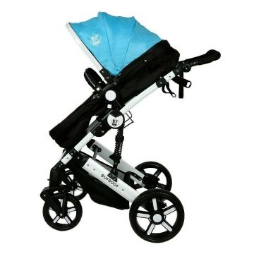 Carucior 2 in 1 reversibil X2 Blue 0 36 luni BUF BOOF