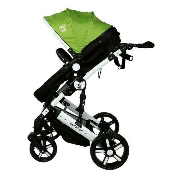 BUF BOOF - Carucior 2 in 1 X-2 reversibil 0-36 luni Green