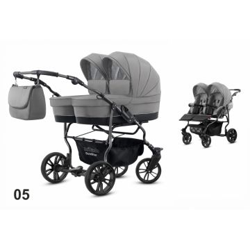 Carucior 2 in 1 pentru gemeni Mikado Goldstar GS-05