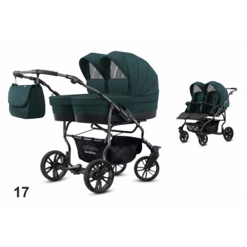 Carucior 2 in 1 pentru gemeni Mikado Goldstar GS-17