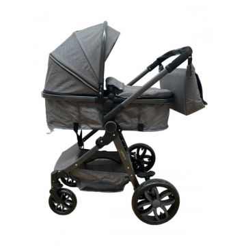 Carucior 2 in 1 pliabil, transformabil landou-sport, T8 Gri