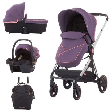 Carucior Chipolino Elite 3 in 1 lilac Carucior Chipolino Elite 3 in 1 lilac