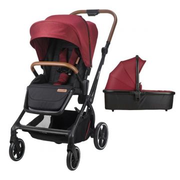 Carucior modular 2 In 1 Coccolle Saliara, Cabernet