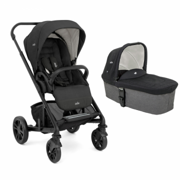 Carucior pentru copii multifunctional 3 in 1 Chrome i-Gemm Shale i-Size