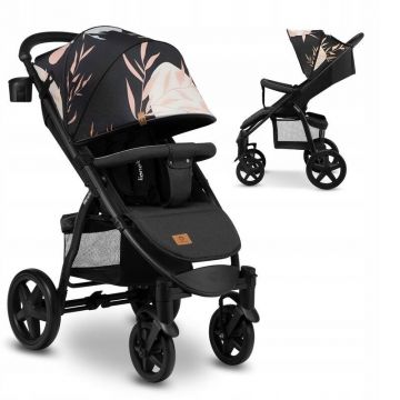 Carucior sport Annet Plus Lovin, De la nastere, Cu accesorii, 0 - 22 Kg, Negru Carucior sport Annet Plus Lovin, De la nastere, Cu accesorii, 0 - 22 Kg, Negru