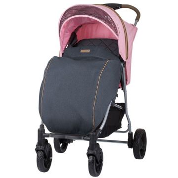 Carucior sport Chipolino Mixie blush cu husa picioare Carucior sport Chipolino Mixie blush cu husa picioare