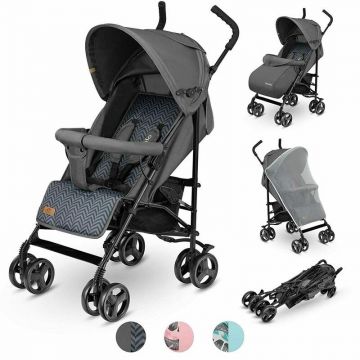 Carucior sport Elia, Cu husa de picioare, Cu Gri Carucior sport Elia, Cu husa de picioare, Cu Gri