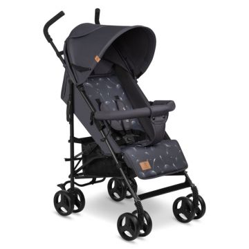 Carucior sport, Lionelo, Elia, Cu plasa de tantari, Conform cu standardul european de securitate EN1888-1, Gri inchis