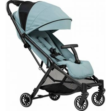 Carucior sport pliabil automat Reno Tehnologie inovatoare One-Hand Folding De la nastere pana la 22 kg Din material impermeabil si cu protectie UPF50+ 7 Kg Conform cu standardul european de securitate EN 1888-2:2018 FreeON Dusty Green