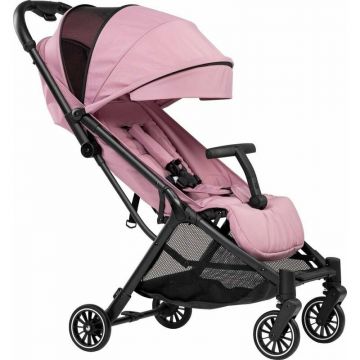 Carucior sport pliabil automat Reno Tehnologie inovatoare One-Hand Folding De la nastere pana la 22 kg Din material impermeabil si cu protectie UPF50+ 7 Kg Conform cu standardul european de securitate EN 1888-2:2018 FreeON Pink