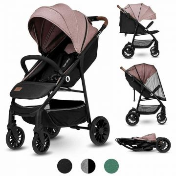 Carucior sport Zoey, De la nastere, Cu accesorii, Cadru Aluminiu, 0- 15 kg, Roz Carucior sport Zoey, De la nastere, Cu accesorii, Cadru Aluminiu, 0- 15 kg, Roz