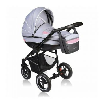 Carucior VESSANTI Crooner 3 in 1 - Pink/Gray