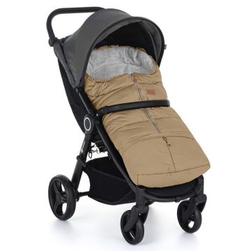 Sac de iarna extensibil PetiteMars Jibot 100x48 cm impermeabil 3 in 1 bej