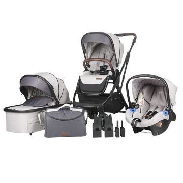 Sistem modular 3in1 Coccolle Silene Urban Grey