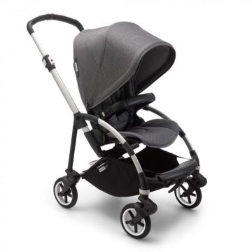 Carucior Bugaboo Bee 6 Aluminiu Grey-Grey Melange