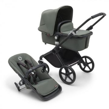 Carucior Bugaboo Fox Cub Black Forest Green 2 in 1