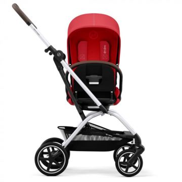 Carucior Cybex Eezy S Twist+2 Silver Hibiscus Red