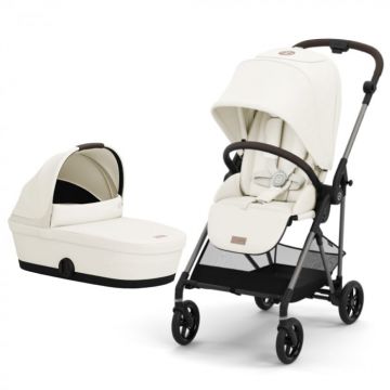 Carucior Cybex Melio B 2 in 1 Cotton White