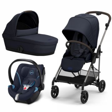 Carucior Cybex Melio B 3 in 1 Ocean Blue