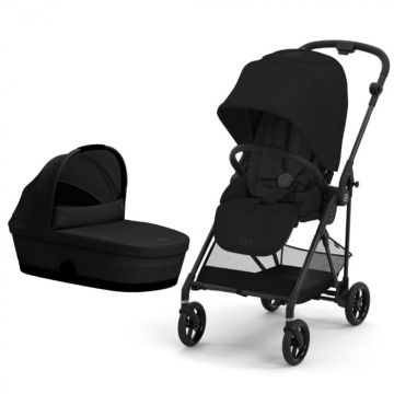 Carucior Cybex Melio Carbon B 2 in 1 Moon Black