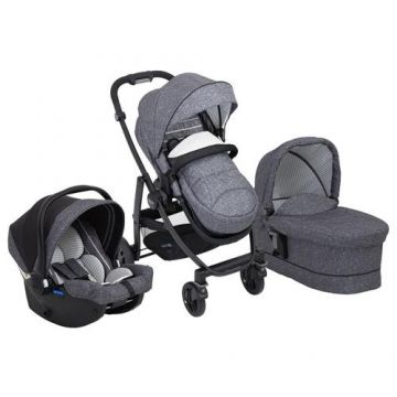 Carucior Graco Evo 3 in 1 Suits Me, 0-3 ani (Gri)