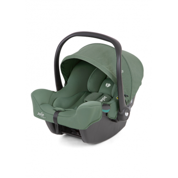 Carucior pentru copii multifunctional 3 in 1 Joie Finiti Signature PineLaurel cu Landou Ramble Pine si scoica i-Snug Laurel i-Size