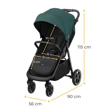 Carucior Sport Kinderkraft Route emerald green