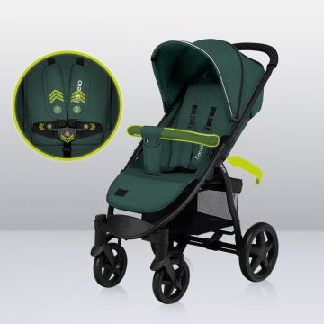 Carucior sport Lionelo Annet Plus 0-22 kg verde