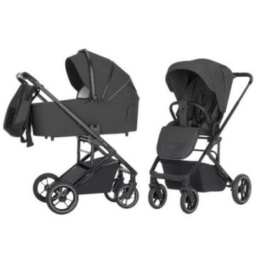 Carucior troller reversibil (max. 22 Kg) Carrello ALFA 2 in 1 Graphite Grey