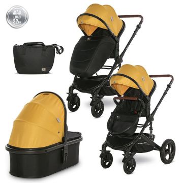 Carucior 2 in 1 cu landou Lorelli Boston Lemon Curry