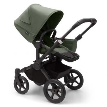 Carucior Bugaboo Donkey 5 Mono Black/Forest Green