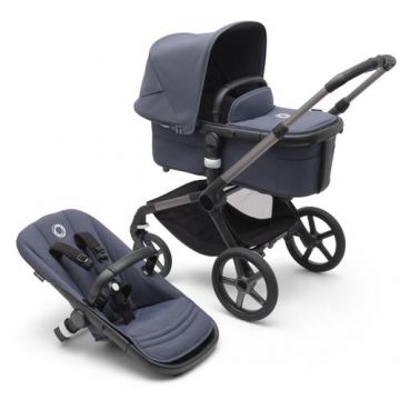 Carucior Bugaboo Fox 5 Graphite/Stormy Blue 2 in 1