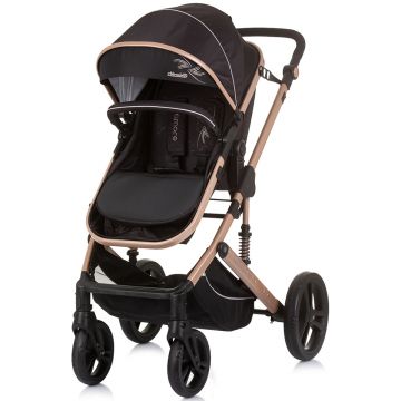 Carucior Chipolino Amore 2 in 1 obsidian gold