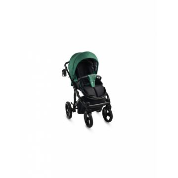 Carucior copii 2 in 1 reversibil complet accesorizat 0-36 luni Bexa Glamour Verde Smarald