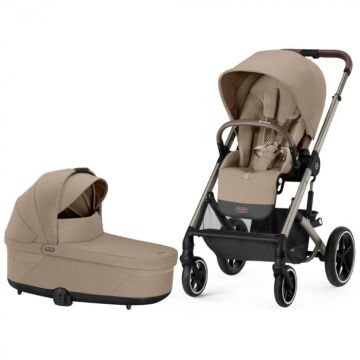 Carucior Cybex Balios S Lux 2 in 1 Taupe Almond Beige 2023