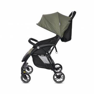 Carucior pentru nou-nascut Fresh ultra-light pana la 22 kg Green