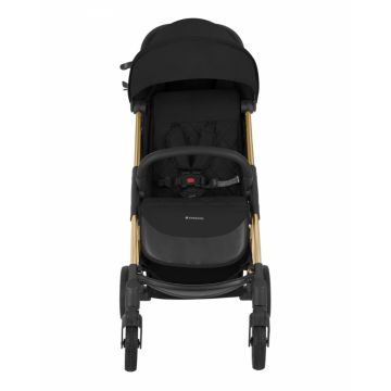 Carucior sport KikkaBoo 0-48 luni cu pliere compacta ,compatibil avion Cloe Black 2024