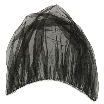 Plasa anti-tantari pentru carucior copii, Ikonka, elastica din poliester flexibil, dimensiune universala 140 cm, Black
