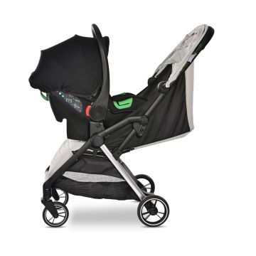 Carucior 2 in 1 autofold Loret pana la 22 kg Grey Jasper