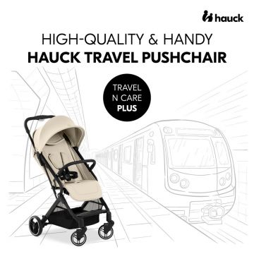 Carucior pentru copii Hauck Travel N Care Plus vanilla
